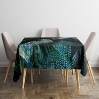 Aotearoa Maori Mahuru Tablecloth Spring Time - Paua Shell Green LT7 - Polynesian Pride