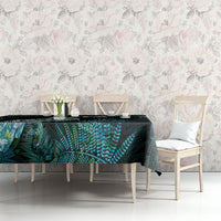 Aotearoa Maori Mahuru Tablecloth Spring Time - Paua Shell Green LT7 - Polynesian Pride