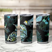 Aotearoa Maori Mahuru Tumbler Cup Spring Time - Paua Shell Green LT7 - Polynesian Pride