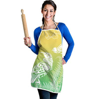 Aotearoa Maori Mahuru Tui With Pikawakawa Apron Spring Time LT7 - Polynesian Pride