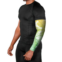 Aotearoa Maori Mahuru Tui With Pikawakawa Arm Sleeves Spring Time LT7 - Polynesian Pride