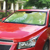 Aotearoa Maori Mahuru Tui With Pikawakawa Auto Sun Shade Spring Time LT7 - Polynesian Pride