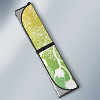 Aotearoa Maori Mahuru Tui With Pikawakawa Auto Sun Shade Spring Time LT7 - Polynesian Pride