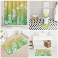 Aotearoa Maori Mahuru Tui With Pikawakawa Bathroom Set Spring Time LT7 - Polynesian Pride