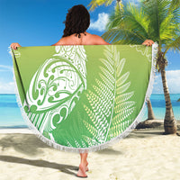 Aotearoa Maori Mahuru Tui With Pikawakawa Beach Blanket Spring Time LT7 - Polynesian Pride