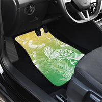 Aotearoa Maori Mahuru Tui With Pikawakawa Car Mats Spring Time LT7 - Polynesian Pride