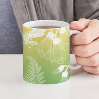 Aotearoa Maori Mahuru Tui With Pikawakawa Ceramic Mug Spring Time LT7 - Polynesian Pride