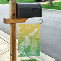 Aotearoa Maori Mahuru Tui With Pikawakawa Garden Flag Spring Time LT7 - Polynesian Pride
