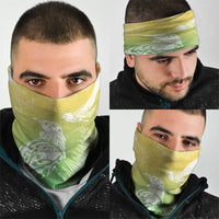 Aotearoa Maori Mahuru Tui With Pikawakawa Neck Gaiter Spring Time LT7 - Polynesian Pride