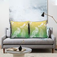 Aotearoa Maori Mahuru Tui With Pikawakawa Pillow Cover Spring Time LT7 - Polynesian Pride