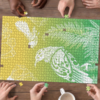Aotearoa Maori Mahuru Tui With Pikawakawa Puzzle Spring Time LT7 - Polynesian Pride