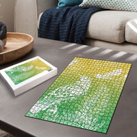 Aotearoa Maori Mahuru Tui With Pikawakawa Puzzle Spring Time LT7 - Polynesian Pride