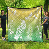 Aotearoa Maori Mahuru Tui With Pikawakawa Quilt Spring Time LT7 - Polynesian Pride