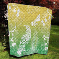 Aotearoa Maori Mahuru Tui With Pikawakawa Quilt Spring Time LT7 - Polynesian Pride
