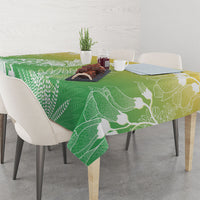 Aotearoa Maori Mahuru Tui With Pikawakawa Tablecloth Spring Time LT7 - Polynesian Pride