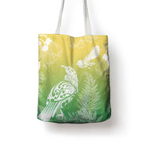 Aotearoa Maori Mahuru Tui With Pikawakawa Tote Bag Spring Time LT7 - Polynesian Pride