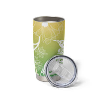 Aotearoa Maori Mahuru Tui With Pikawakawa Tumbler Cup Spring Time LT7 - Polynesian Pride