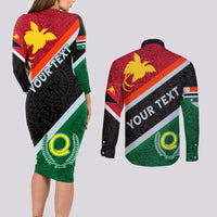 personalised-penama-and-papua-new-guinea-day-couples-matching-long-sleeve-bodycon-dress-and-long-sleeve-button-shirts-emblem-mix-style
