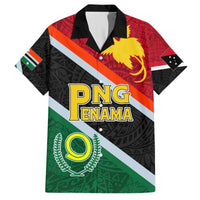 Personalised Penama and Papua New Guinea Day Hawaiian Shirt Emblem Mix Style LT7 Colorful - Polynesian Pride
