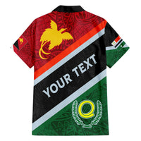 Personalised Penama and Papua New Guinea Day Hawaiian Shirt Emblem Mix Style LT7 - Polynesian Pride