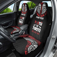 Aotearoa Maori Personalized Car Seat Cover Toitu Te Tiriti Ake! Ake! Ake! LT7 - Polynesian Pride