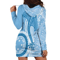 Micronesia FSM Hoodie Dress Shark and Manta Classic Style