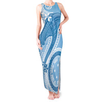 Micronesia FSM Tank Maxi Dress Shark and Manta Classic Style