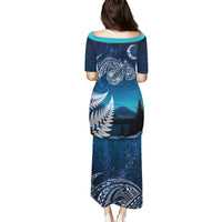 New Zealand Matariki Puletasi Starry Night Style LT7 - Polynesian Pride