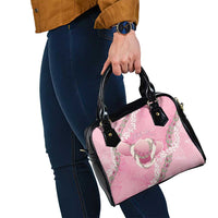 Hawaii Maui Island Flowers Lei Shoulder Handbag Lokelani Rose Pink