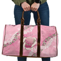 Hawaii Maui Island Flowers Lei Travel Bag Lokelani Rose Pink LT7 Pink - Polynesian Pride