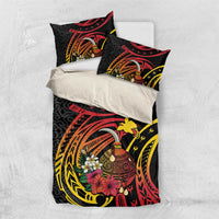 Personalized Milne Bay Bedding Set PNG Lime Pot with Oro Tapa