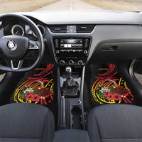 Personalized Milne Bay Car Mats PNG Lime Pot with Oro Tapa