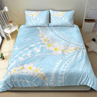 Polynesian Vintage Floral Bedding Set Azure Motifs - Polynesian Pride