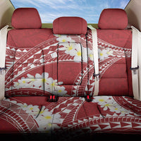 Polynesian Vintage Floral Back Car Seat Cover Scarlet Motifs - Polynesian Pride