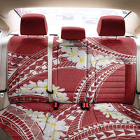 Polynesian Vintage Floral Back Car Seat Cover Scarlet Motifs - Polynesian Pride