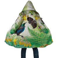 New Zealand Maori Mahuru Cloak Tui With Pikawakawa Spring Colors LT7 Unisex Multicolor - Polynesian Pride