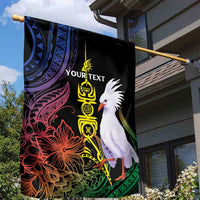 New Caledonia Kanaky Personalized Garden Flag Fleche Faitiere Mix Kagu
