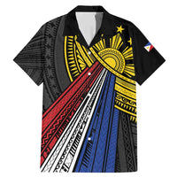 Philippines Sun Family Matching Mermaid Dress and Hawaiian Shirt Pasifika Tribal Style