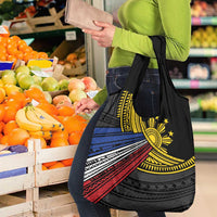 Philippines Sun Grocery Bag Pasifika Tribal Style