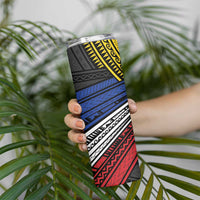 Philippines Sun Skinny Tumbler Pasifika Tribal Style