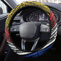 Philippines Sun Steering Wheel Cover Pasifika Tribal Style