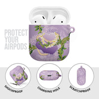 Hawaii Kauai Island Flowers Lei AirPods Case Mokihana Lei