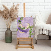 Hawaii Kauai Island Flowers Lei Canvas Wall Art Mokihana Lei