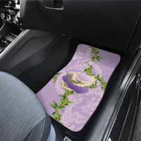 Hawaii Kauai Island Flowers Lei Car Mats Mokihana Lei