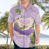 Hawaii Kauai Island Flowers Lei Hawaiian Shirt Mokihana Lei LT7 - Polynesian Pride