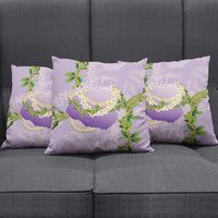 Hawaii Kauai Island Flowers Lei Pillow Cover Mokihana Lei