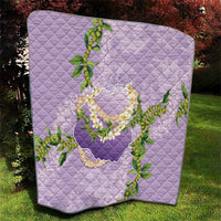 Hawaii Kauai Island Flowers Lei Quilt Mokihana Lei