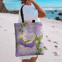 Hawaii Kauai Island Flowers Lei Tote Bag Mokihana Lei