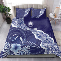 Fiji Queen Victoria School Personalised Bedding Set Masi Tapa Torn Style LT7 - Polynesian Pride
