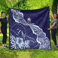 Fiji Queen Victoria School Personalised Quilt Masi Tapa Torn Style LT7 - Polynesian Pride